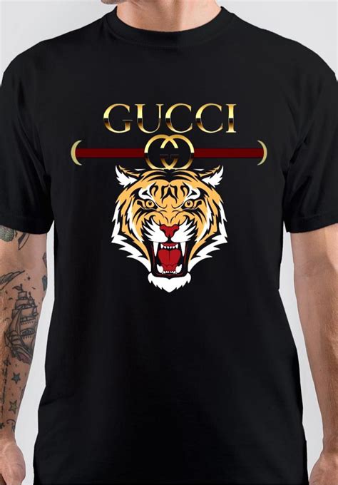 gucci tiger embroidered buttonup shirt|gucci tiger long sleeve shirt.